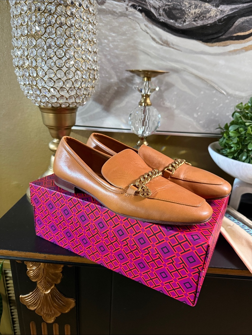 Tory Burch Leather Loafers